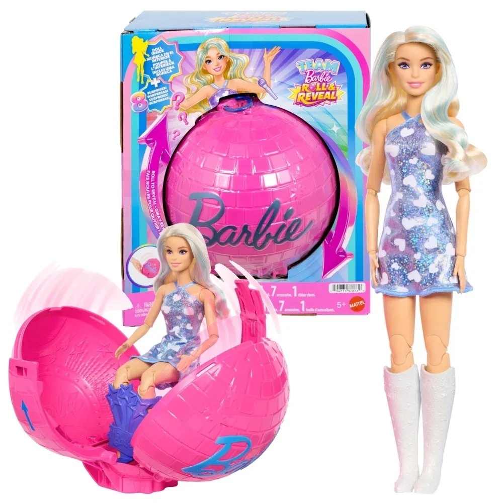 Mattel Кукла Barbie Поп-звезда с раскладным набором JMK19