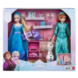 Mattel Набор из двух кукол Disney Холодное сердце Пижамная вечеринка Эльза и Анна JML08 — фото 2