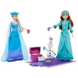 Mattel Набор из двух кукол Disney Холодное сердце Пижамная вечеринка Эльза и Анна JML08 — фото 3