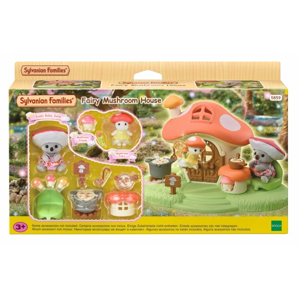 Epoch Sylvanian Families «Домик-грибок фей — фигурки и аксессуары» 5859