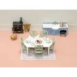 Epoch Sylvanian Families «Элегантная столовая — набор мебели и аксессуаров» 5867 — фото 8