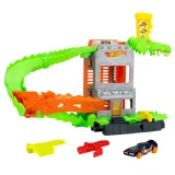 Mattel Hot Wheels — трек «Крокодил: атака на пиццерию» с машинкой JHL93 — фото 7