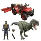 Mattel Jurassic World Survival — внедорожник с захватом и динозавр Экрисинатозавр JKG91 — фото 2