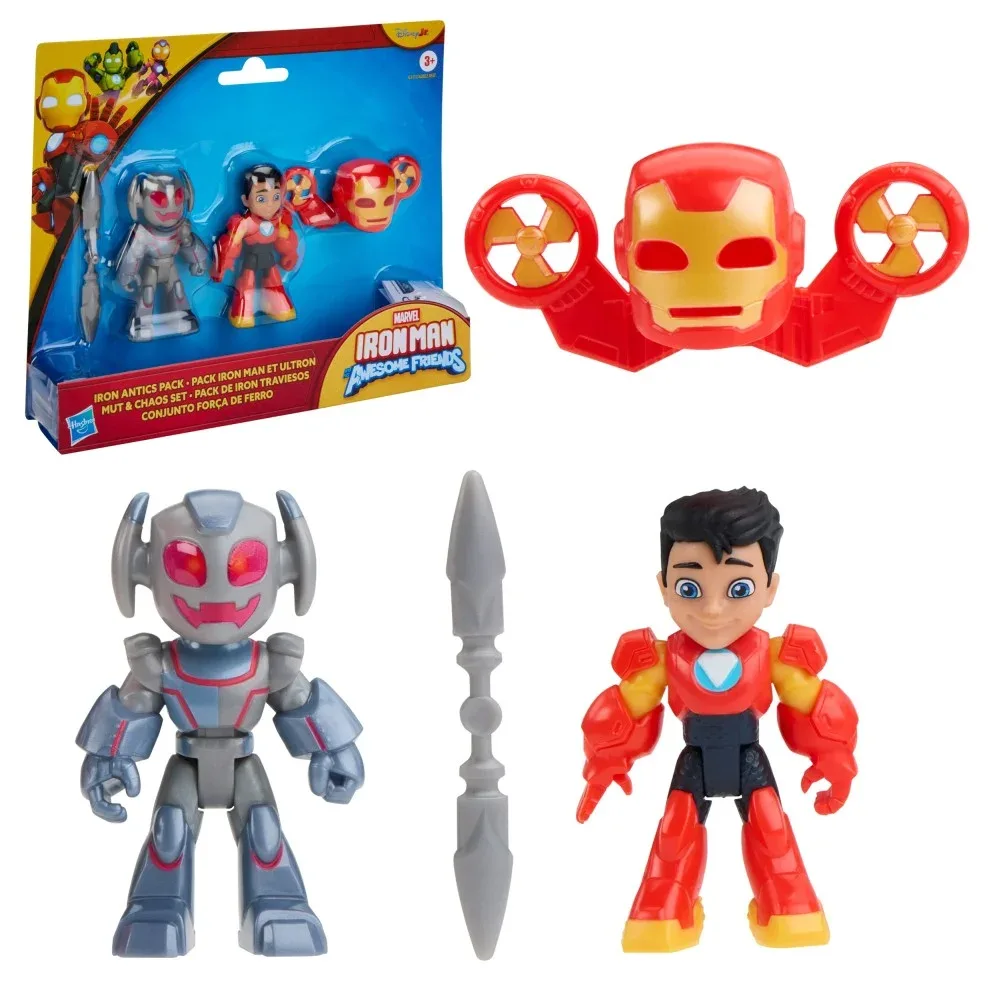 Hasbro Набор фигурок Железный человек и Альтрон 7,5 см Железный человек и его команда G3117