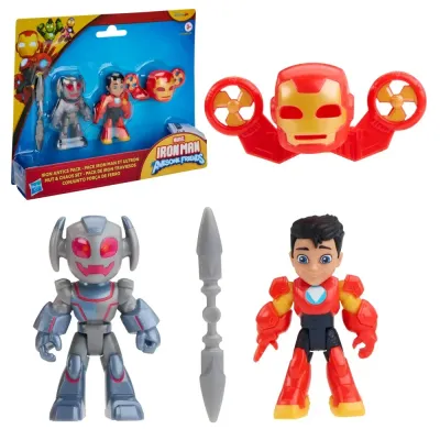 Hasbro Набор фигурок Железный человек и Альтрон 7,5 см Железный человек и его команда G3117