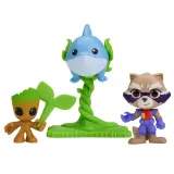 Hasbro Набор фигурок Рокет, Грут и акула Джефф 7,5 см Спайди и его удивительные друзья G3045 — фото 3
