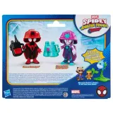 Hasbro Набор фигурок Майлз Морales и Призрак-паук 7,5 см Спайди и его удивительные друзья G3044 — фото 5