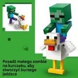 LEGO Minecraft — Наездник на курице 21582 — фото 5