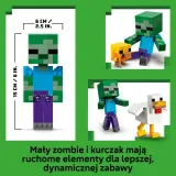 LEGO Minecraft — Наездник на курице 21582 — фото 7