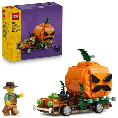LEGO Iconic — Тыквенный пикап 40822