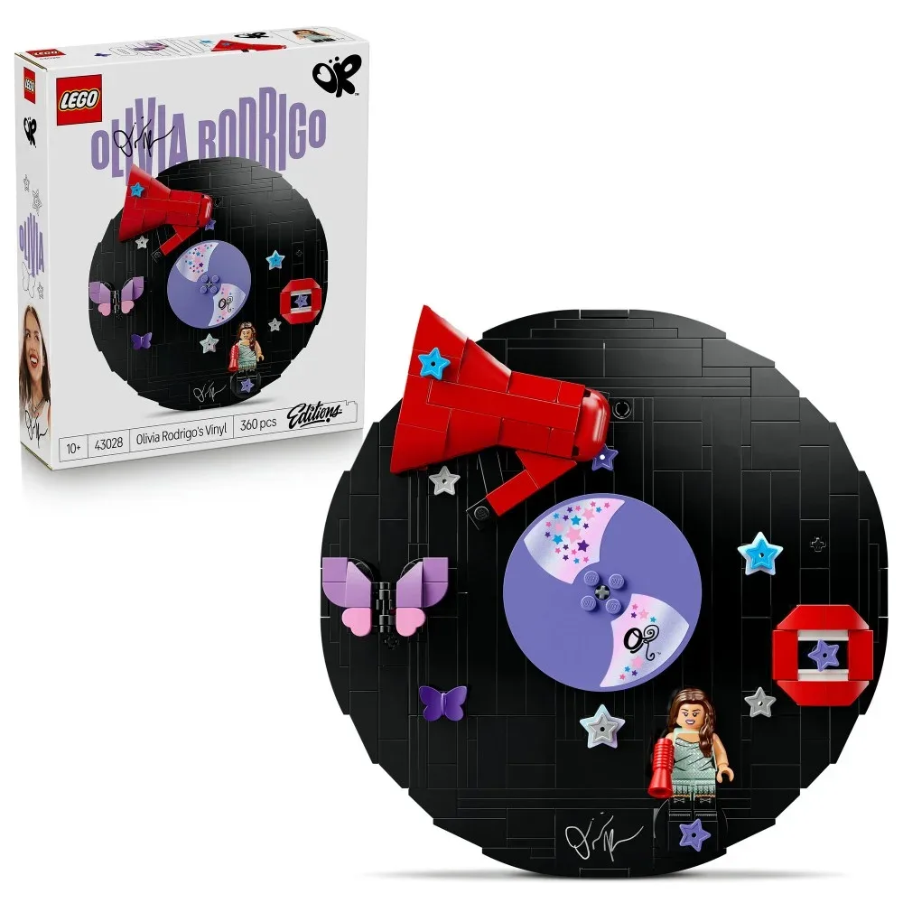 LEGO Editions Music — Виниловая пластинка Olivia Rodrigo 43028