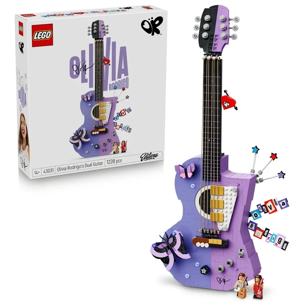 LEGO Editions Music — Двойная гитара Olivia Rodrigo 43031