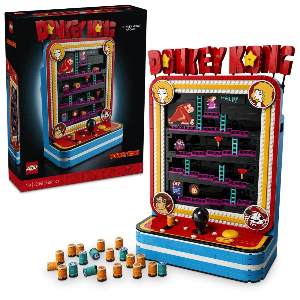 LEGO Super Mario — игровой автомат Donkey Kong 72051