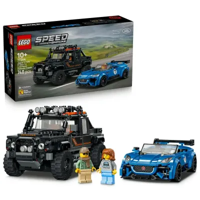 LEGO Speed Champions — Jaguar Project 7 и Land Rover Defender 77264