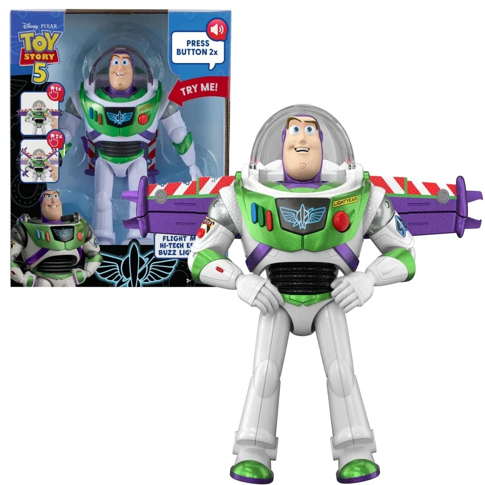 Mattel Disney Pixar Toy Story — фигурка Базза Лайтера 30 см с раскрывающимися крыльями и звуком (англ.) JKL97
