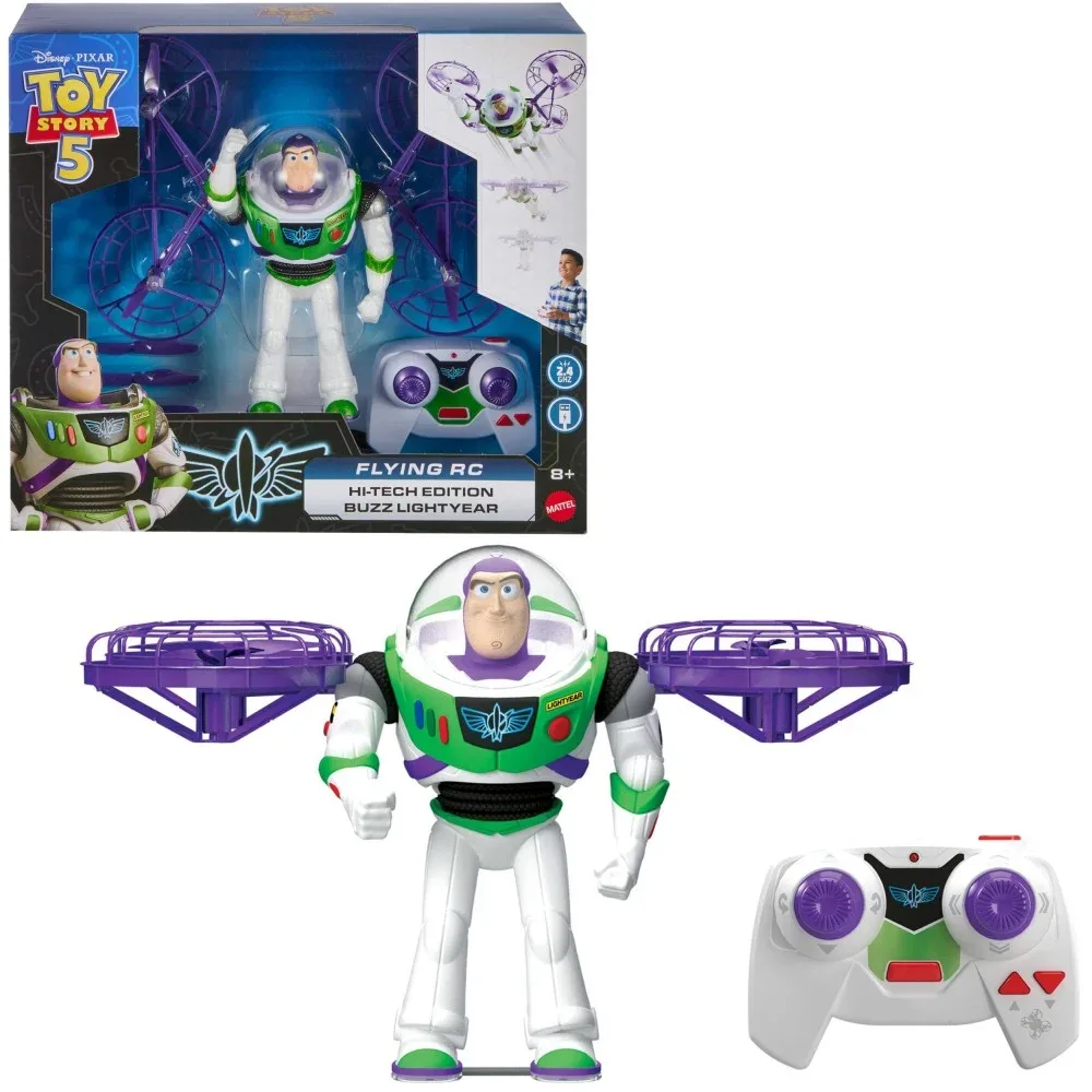 Mattel Disney Pixar Toy Story — радиоуправляемый летающий Базз Лайтер JKV53