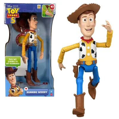 Mattel Disney Pixar Toy Story — интерактивная фигурка «Бегущий Вуди» 30 см со звуком JNP87