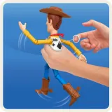 Mattel Disney Pixar Toy Story — интерактивная фигурка «Бегущий Вуди» 30 см со звуком JNP87 — фото 6