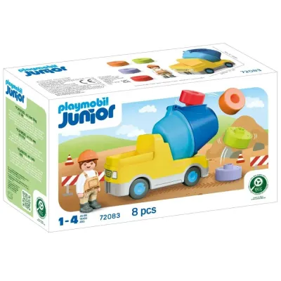 Playmobil JUNIOR — бетономешалка 72083