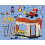 Playmobil City Action — квадроцикл пожарных и киоск с бургерами 72195 — фото 3