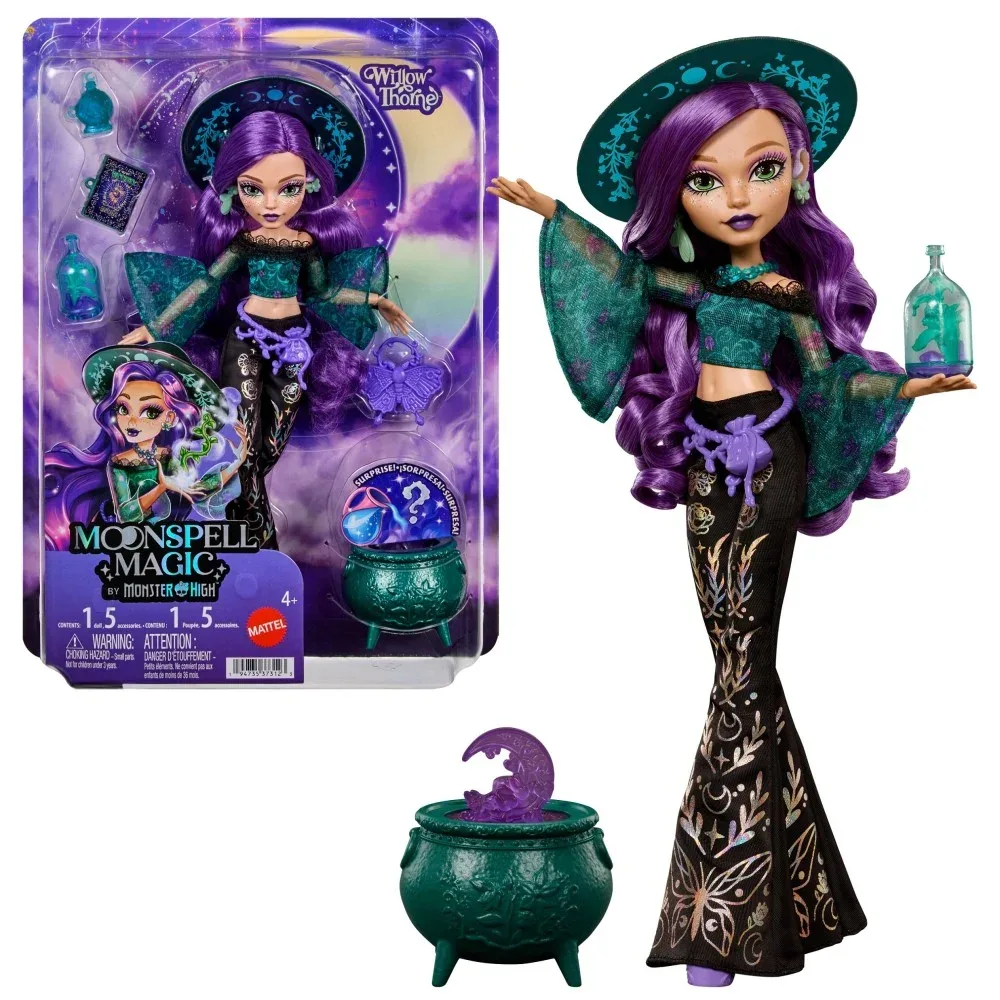 Mattel Monster High Moonspell Magic — кукла Уиллоу Торн, ведьма Природы JMB92