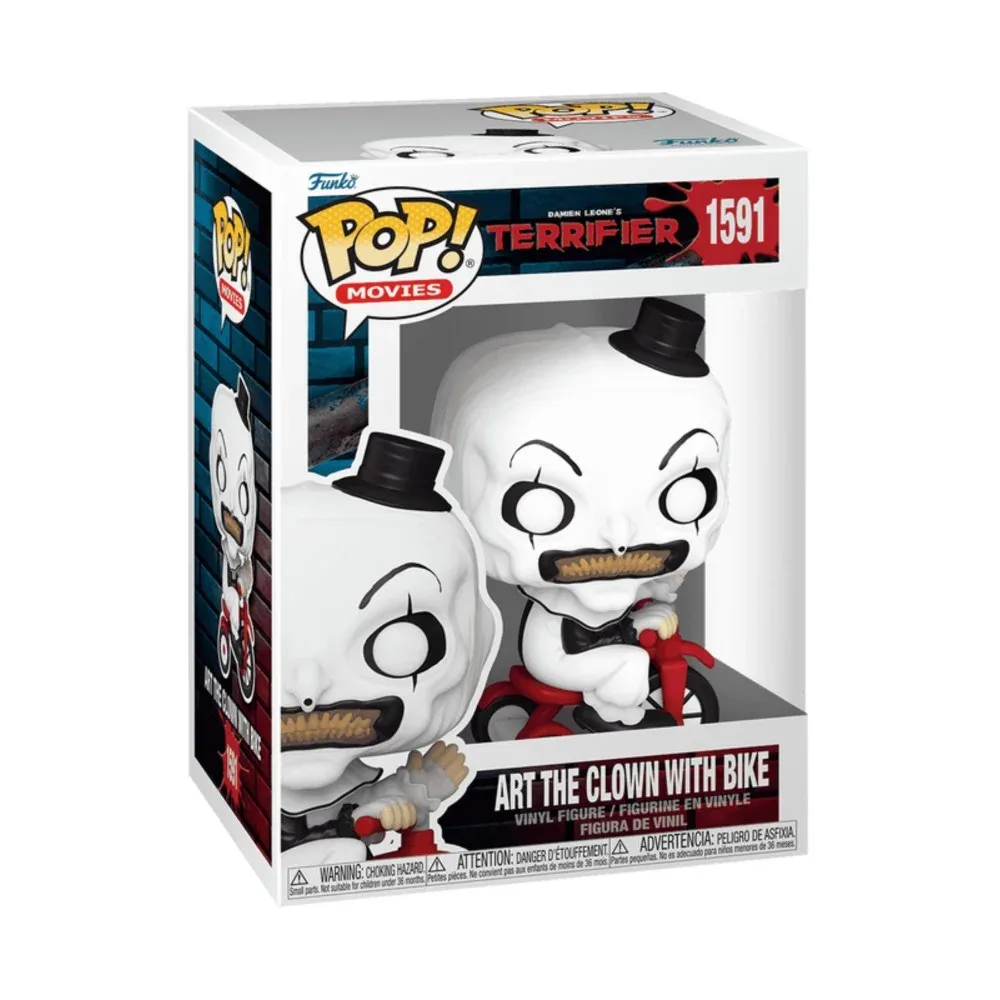 TM Toys — фигурка Funko POP! Арт-клоун с велосипедом (Terrifier) 80706