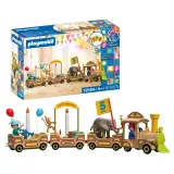 Playmobil — праздничный поезд, подарочный набор 72184 — фото 1