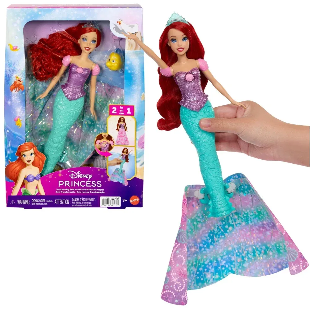 Mattel Disney Princess — Ариэль «Волшебное превращение» JLK19