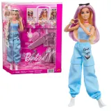 Mattel Barbie — модный набор с куклой, одеждой и сменой цвета волос JNC61 — фото 1