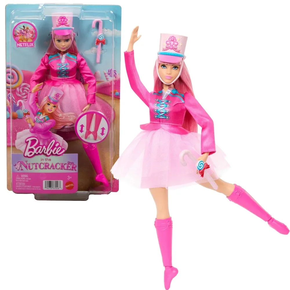 Mattel Barbie «Щелкунчик» — кукла-балерина Дейзи в розовом платье JLW52