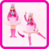 Mattel Barbie «Щелкунчик» — кукла-балерина Дейзи в розовом платье JLW52 — фото 3