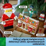 LEGO Iconic — ёлочные украшения со снеговиками 40812 — фото 7