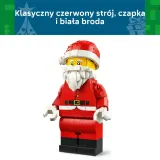 LEGO Iconic — увеличенная минифигурка Санта-Клауса 40820 — фото 4