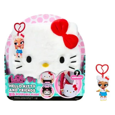 MGA Entertainment L.O.L. Surprise x Hello Kitty — плюшевая сумочка с куклой-сюрпризом 249849