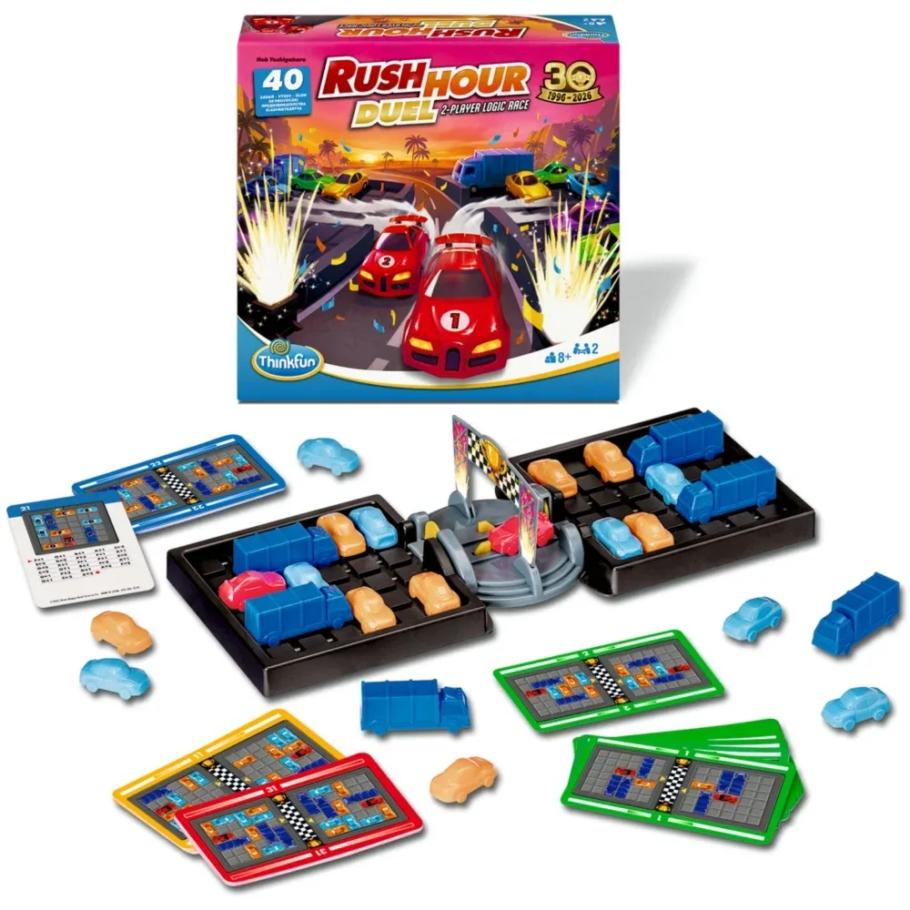 ThinkFun — «Час пик. Дуэль» (Rush Hour Duel), логическая игра для двоих 767137