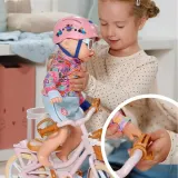 Zapf Creation BABY born — велосипед с корзинкой и собачкой Лаки для куклы 36 и 43 см 840160 — фото 4