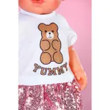 Zapf Creation BABY born — гламурный комплект одежды для куклы 43 см 840757 — фото 4