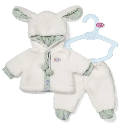 Zapf Creation BABY born — мягкий костюм «Овечка» для куклы 43 см 840139