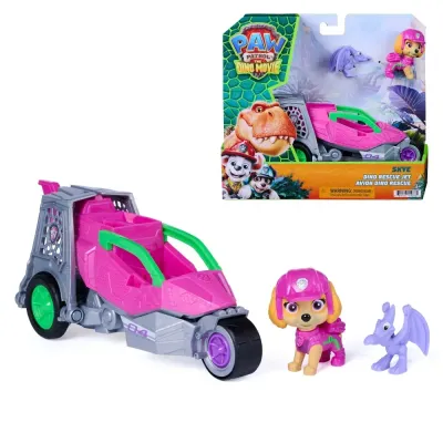 Spin Master Щенячий патруль и динозавры — спасательный самолёт Скай Dino Rescue с фигуркой 6075758