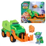 Spin Master Щенячий патруль и динозавры — мусоровоз Рокки Dino Rescue с фигуркой щенка 6075772 — фото 1