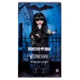 Mattel Monster High x Wednesday — коллекционная кукла Уэнсдэй Аддамс с Вещью JNJ91 — фото 2