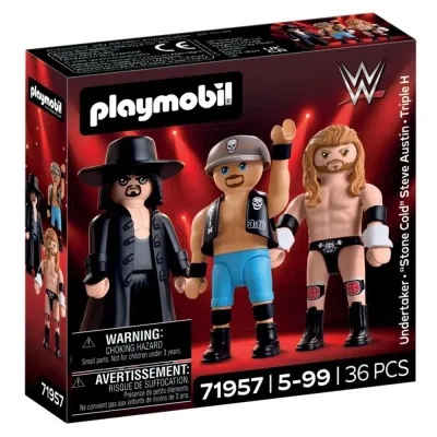 Playmobil WWE — набор фигурок «Эра Attitude» 71957