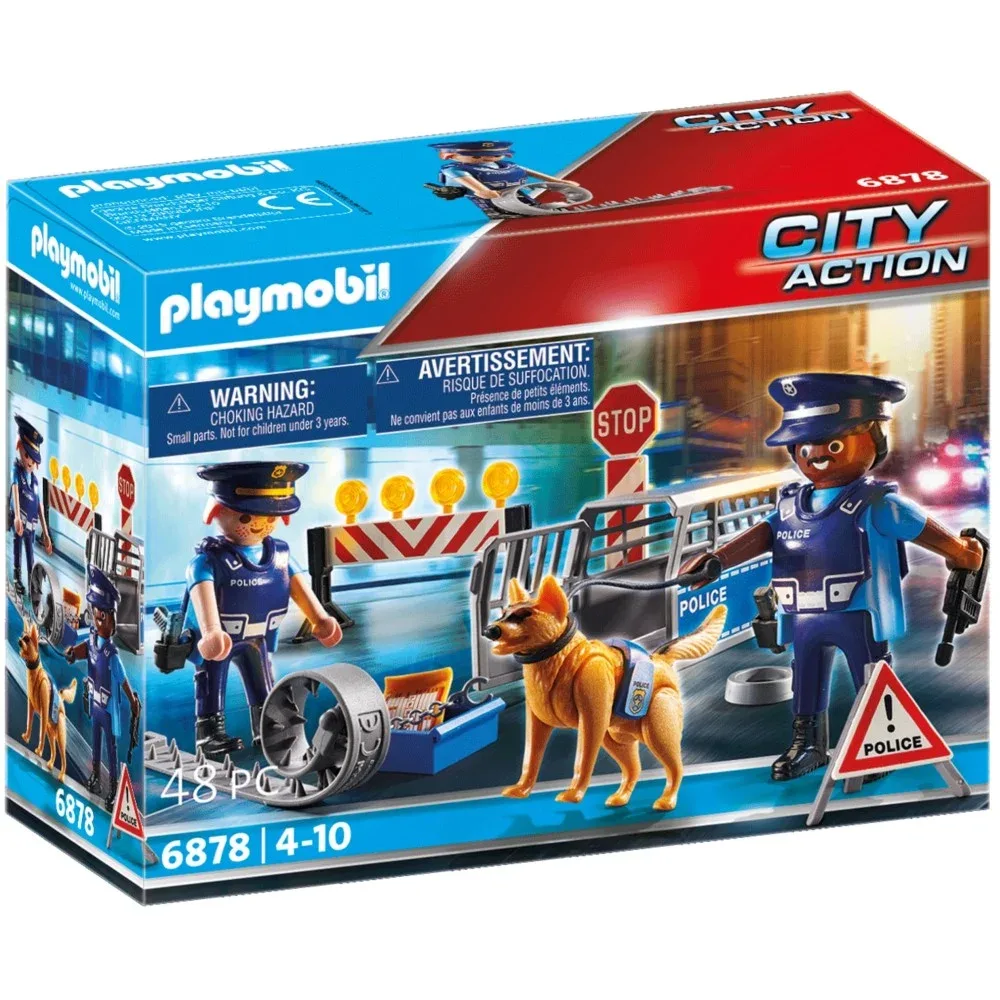 Playmobil City Action — полицейское заграждение 6878