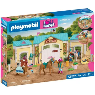 Playmobil I Love Horses — большая конюшня 72127