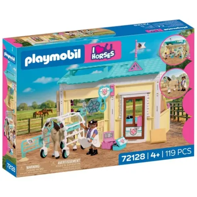 Playmobil I Love Horses — ветеринарная практика 72128