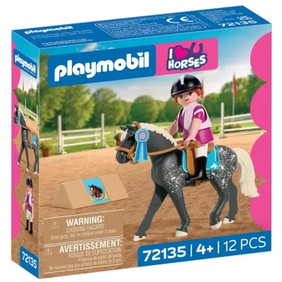 Playmobil I Love Horses — прыжки через препятствия 72135