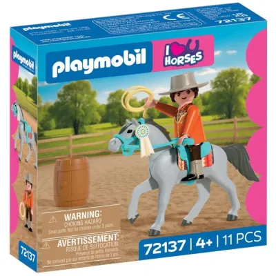 Playmobil I Love Horses — вестерн, верховая езда 72137