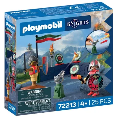 Playmobil Knights — тренировка боя драконьих рыцарей 72213