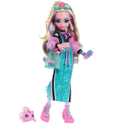 Mattel Monster High — базовая кукла Лагуна Блю с питомцем JHK33