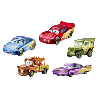Mattel Disney Pixar Cars — набор из 5 машинок «Радиатор-Спрингс», 20 лет JMJ85